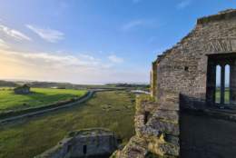VISIT_Ballylongford_MOSAIC LANDSCAPE_Carrigfoyle_Castle_View_North_Kerry_Helen_Lane