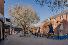 The Furlong Shopping Centre in Ringwood in the New Forest