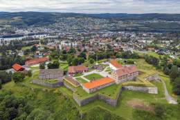 Kongsvinger Fortress drone photo