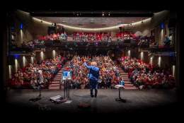 Auditorium at Yvonne Arnaud Theatre