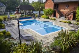 The swimming facilities at Foxhills Country Club & Resort
