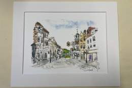 Guildford High Street Print 20cm x 25cm