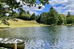 Claremont Landscape Gardens - overlooking the lake