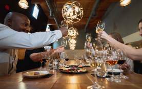 Sandhill Winery Barrel Room