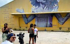 Filming in Front of StudioBe