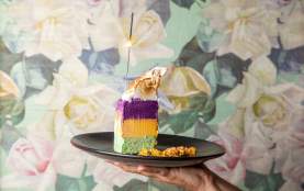 King Cake Mile High Pie