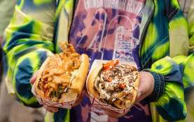 Soft-Shell Crab and Yakiniku Po-Boy – Ajun Cajun at French Quarter Fest