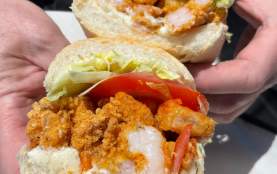Shrimp Po-Boy - Guy's Po-Boys