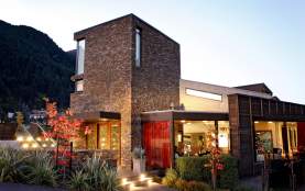 Outside view of Queenstown Park Boutique Hotel