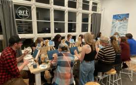 Art Adventures Paint & Sip Night at Country Lane