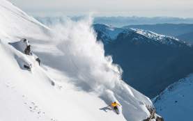Blake Marshall Skiing at The Remarkables