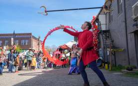 Artists performing at the 2025 Dragon's Landing Celebration