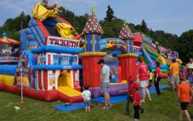 Renton River Days jump castle