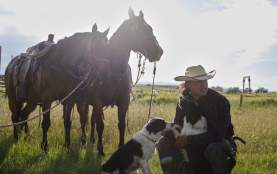 Jess Oldham and dogs