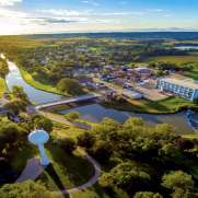 Aerial view of Hanover, IL