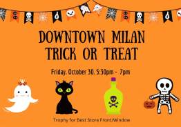 Downtown Milan Trick of Treating