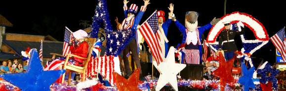 July 4th parade float event