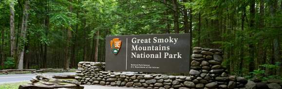 national park sign