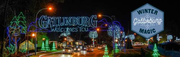 Winter Magic lights event