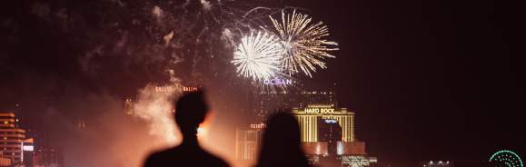 Beach-Fireworks