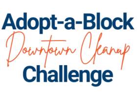 Adopt-a-Block Downtown Cleanup Challenge Logo