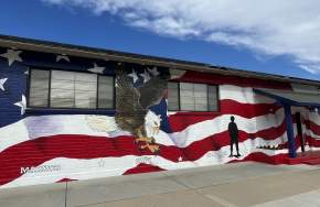 "Home of the Brave" Mural