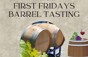 Barrel Tasting Friday at Cinnabar Winery