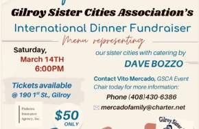 Gilroy Sister Cities Association  Fundraiser Dinner