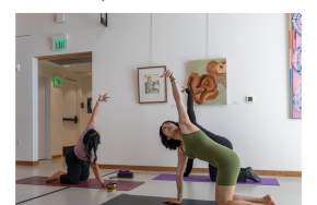 Yoga in the Gallery