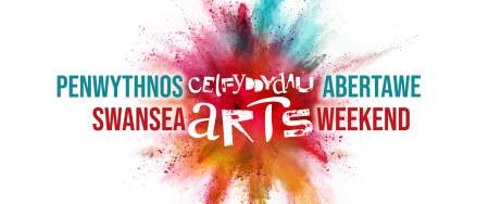 Logo for the Swansea Arts Weekend