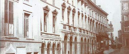 A historic photo of castle theatre