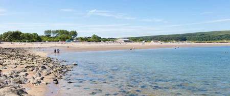 photo of Oxwich bay in Swansea