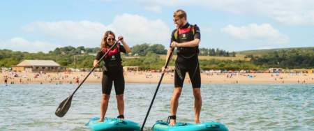 Watersports in Swansea Bay