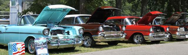 Burning it Out at Beech Bend Raceway – Home of the Tri-Five Nationals