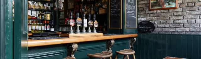 Saloon bar at The Highbury Vaults in Bristol - credit Youngs