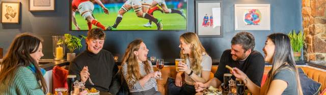 People watching rugby at Racks - credit Evoke Pictures
