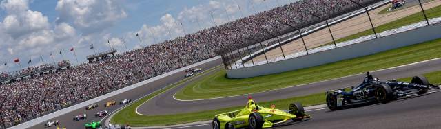 The Starting Grid for the 107th Running of the Indianapolis 500