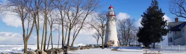 Winter Marblehead Lighthouse