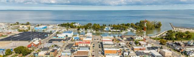 Port Clinton Aerial