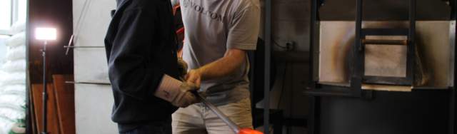 Glassblowing at Tacoma Glassblowing Studio