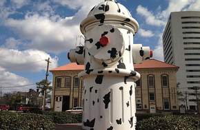 Dalmatian Hydrant