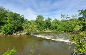 Cuyahoga River in Peninsula