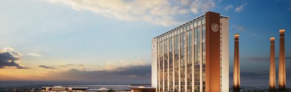 Rendering of resort
