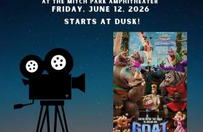 Movie Night at Mitch Park Amphitheater: Goat