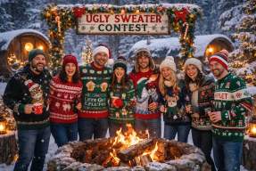 Heat Haven Ugly Sweater Contest