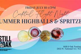 Cocktail Flight Night: Highballs & Spritzes