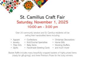 St. Camillus Craft Fair & Basket Raffle