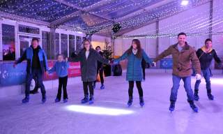 Ice skating at Cheltenham Ice Rink
