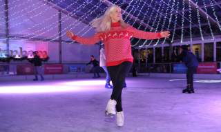 Ice skating at Cheltenham Ice Rink