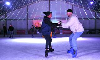 Ice skating at Cheltenham Ice Rink